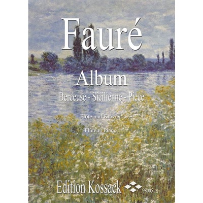 Album Tri skladby pre flautu a klavír