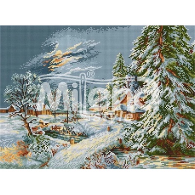 Milena Style Лунна зима - гоблен с щампа без конци