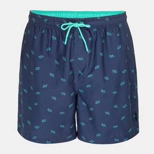 Hot Tuna Бански гащета Hot Tuna Men's Above The Knee 2 Pockets Swim Shorts - Navy Sml Logo