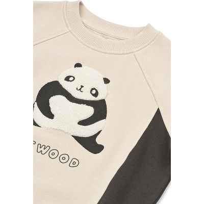 Liewood Детски памучен суичър Liewood Aude Placement Sweatshirt (LW20358.PPY2)