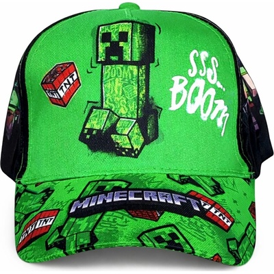 Minecraft Creeper Boom zelená – Zbozi.Blesk.cz