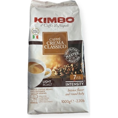 Kimbo Classic Cream Coffee zrnková 1 kg