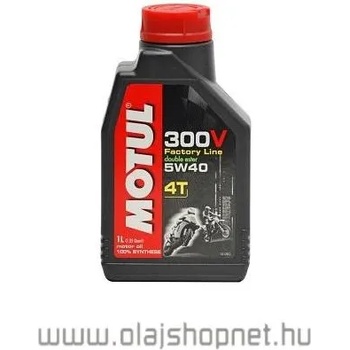 Image 1 of Motul 300V 4T Factory Line 5W-40 1 l