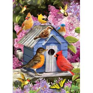 Cobble Hill - Puzzle Spring Birdhouse - 500 piese