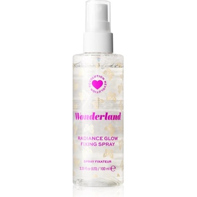 I Heart Revolution Butterfly rozjasňujúci fixačný sprej s trblietkami s vôňou Sweet and Floral 100 ml