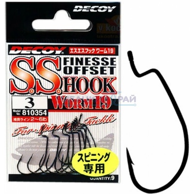 Decoy Worm 19S.S. Finesse vel.3 9 ks