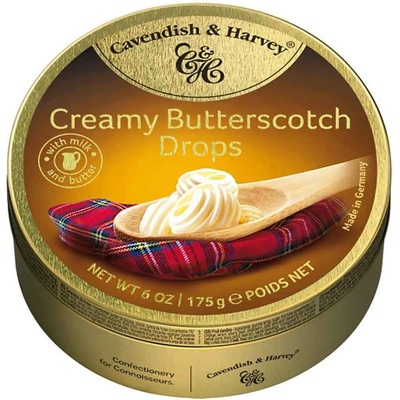 Butterscotch drops plech 175 g
