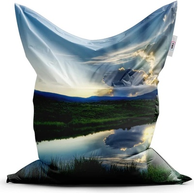 Sablio Sedací vak Mrak nad riekou 200x140 cm