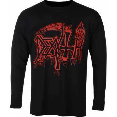 RAZAMATAZ Мъжка тениска с дълъг ръкав death - life will never last - razamataz - cl2478