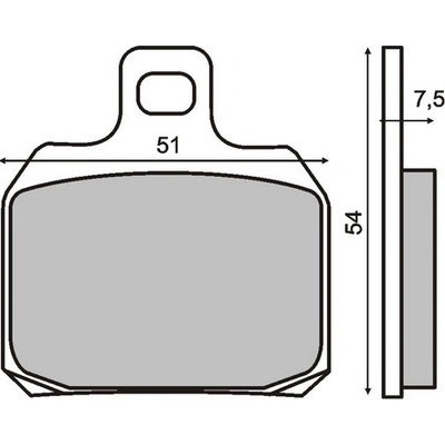 RMS Brzdové destičky 0490 RMS 225100490 – Hledejceny.cz