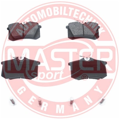 MASTER-SPORT Sada brzdových platničiek kotúčovej brzdy 13046028202NSETMS