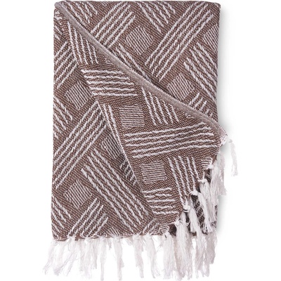 Giftdecor Bavlněný přehoz, 150 x 125 cm zelený