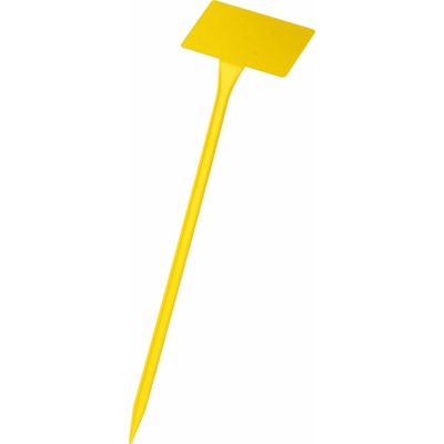 Menovka zapichovacie SL 400 žltá 38x10x6 cm lomená - 5 ks