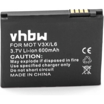 Image 1 of VHBW Батерия за Motorola C257 / C261 / L6 / E8, 600 mAh (106123001)
