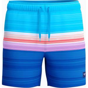 Speedo Мъжки плажни шорти Speedo Printed Redondo Edge Volley 16" turkish sea