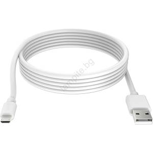WINNER GROUP-WG - USB кабел Micro USB / USB-A 2m бял (WN0003)