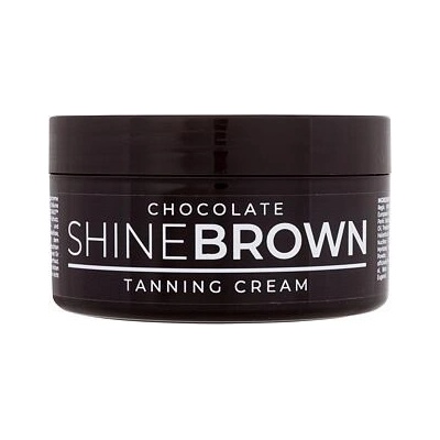 Byrokko Shine Brown Chocolate Tanning Cream tělový krém podporující opálení 200 ml