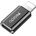 YESIDO Адаптер за Зареждане и Данни за iPhone, Yesido Lightning to USB-C, Черен (GS03)