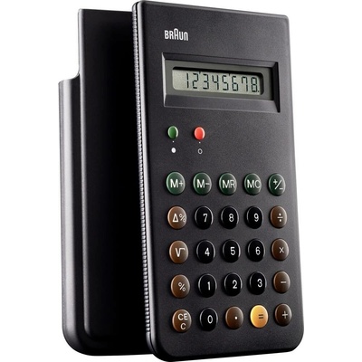 Braun 66030 vrecková kalkulačka, displej (počet míst) 8, na batérie, čierna