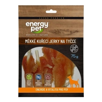 Energy Pet kuřecí jerky na tyčce celé 75 g