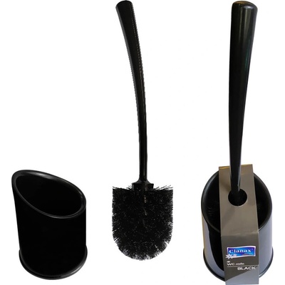 Clanax WC souprava kul.PH pr.kart 8 cm černá