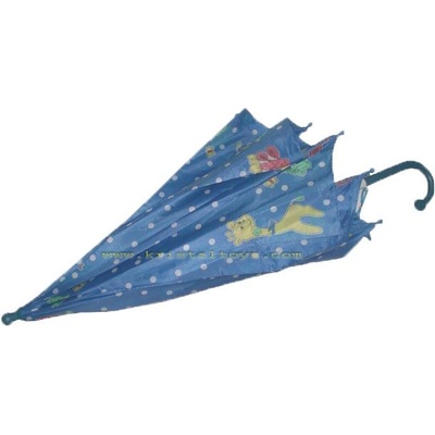 Детски чадър със свирка син