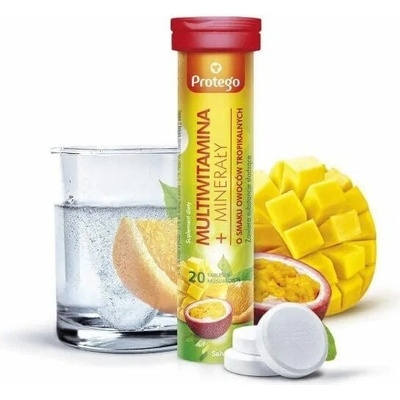 Protego MultiVitamín + Minerály 20 šumivých tabliet