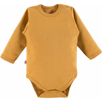 Hladké dětské body žluté