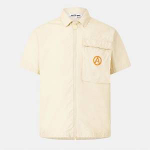 Arctic army Men's Urban Style Overshirt - Wash Chalk
