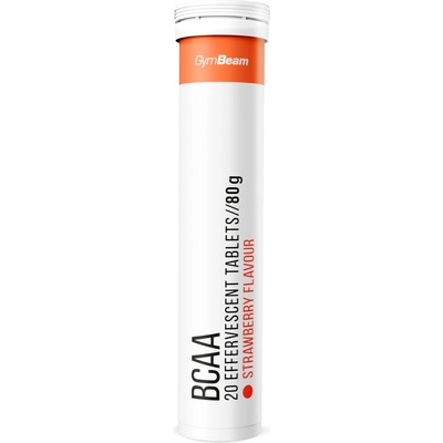 GymBeam Ефервесцентни BCAA 20 табл ягода