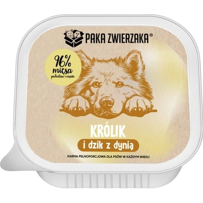 Paka Zwierzaka Rabbit and boar with pumpkin 150 g
