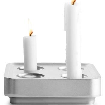 Born in Sweden Свещник Stumpastaken Fyran полиран алуминий (7340385-6)