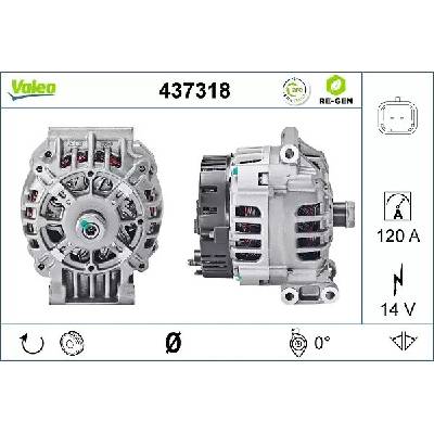 VALEO Alternátor VA 437318