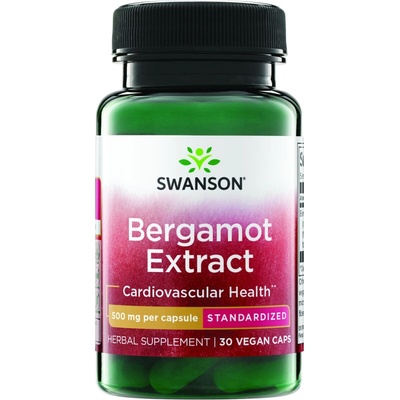 Swanson Bergamot Extract 30 kapsúl