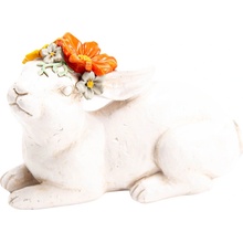 Amadeus detská dekorácia králik s kvetinami
