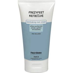 FREZYDERM Ексфолиращ крем за крака и лакти , Frezyderm Frezyfeet Keractive Cream 75ml Exfoliating