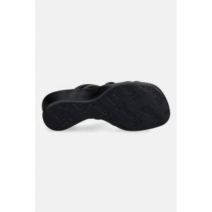 Camper чехли обувки със скосена платформа дамски от кожа Louise Sandal (K201938.001)