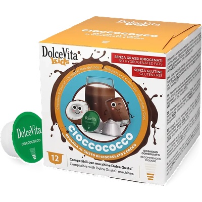 Dolce Vita | Ciocco Cocco - Кокосов шоколад - 12 капсули за Dolce Gusto