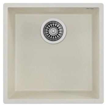 Teka Square 40.40 TG КРЕМ Подплотова гранитна мивка за шкаф 50 см (М.1028.КР)