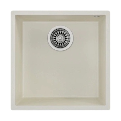 Teka Square 40.40 TG КРЕМ Подплотова гранитна мивка за шкаф 50 см (М.1028.КР)
