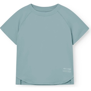 Mini A Ture Детска спортна тениска Mini A Ture Kid's Matbjergi T-Shirt Sport shirt - Arona Blue - размер 140 (704-5760-0116)