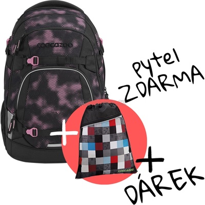 Coocazoo Mate Pink Illusion – Zboží Mobilmania