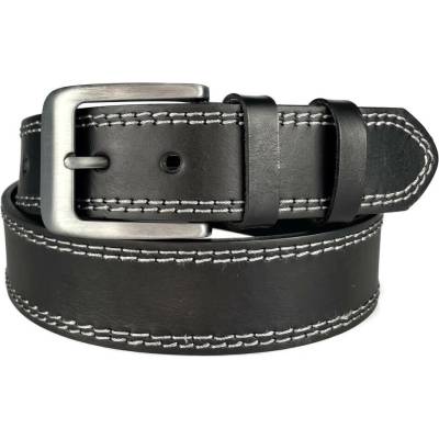 Penny Belts kožený opasek 02-2-60 černý