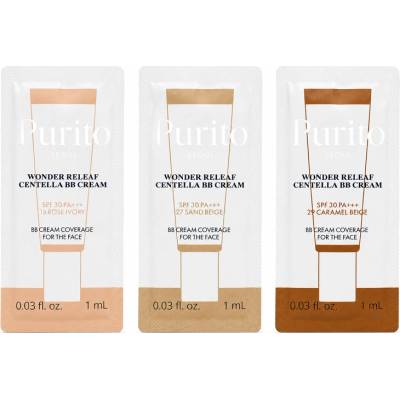 Purito SEOUL Wonder Releaf Centella BB Cream #15 #27 #29 (sample) - BB Крем (sample) 3x1ml
