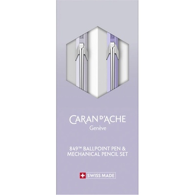 Caran dAche 849 Blooming Lavender 8490.707 sada kuličkového pera a mechanické tužky