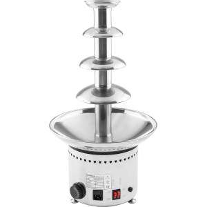 Royal Catering Шоколадов фонтан - 4 стъпки - 6 кг RCCF-230W (RCCF-230W)