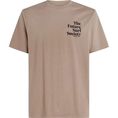 O'Neill FUTURE Surf SOCIETY T-SHIRT 2850199-17024 Béžový