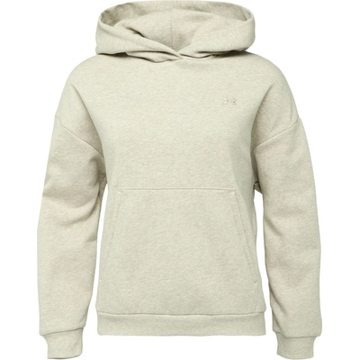Under Armour ICON FLEECE HOODIE Béžová Černá