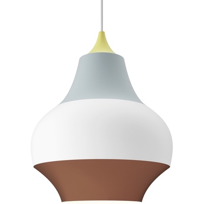 Louis Poulsen Висяща лампа Cirque 22 см жълто-сиво-кафяво (5741097351)
