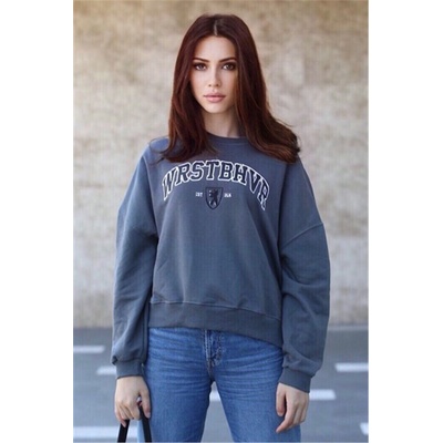 Madmext Дамски суитшърт - сив 308762 (308762_Сив)